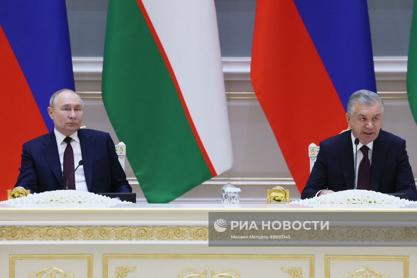 Рабочий визит президента Владимира Путина в Узбекистан. День второй
