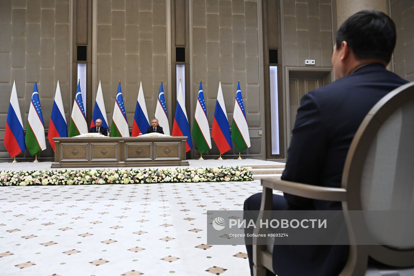 Рабочий визит президента Владимира Путина в Узбекистан. День второй
