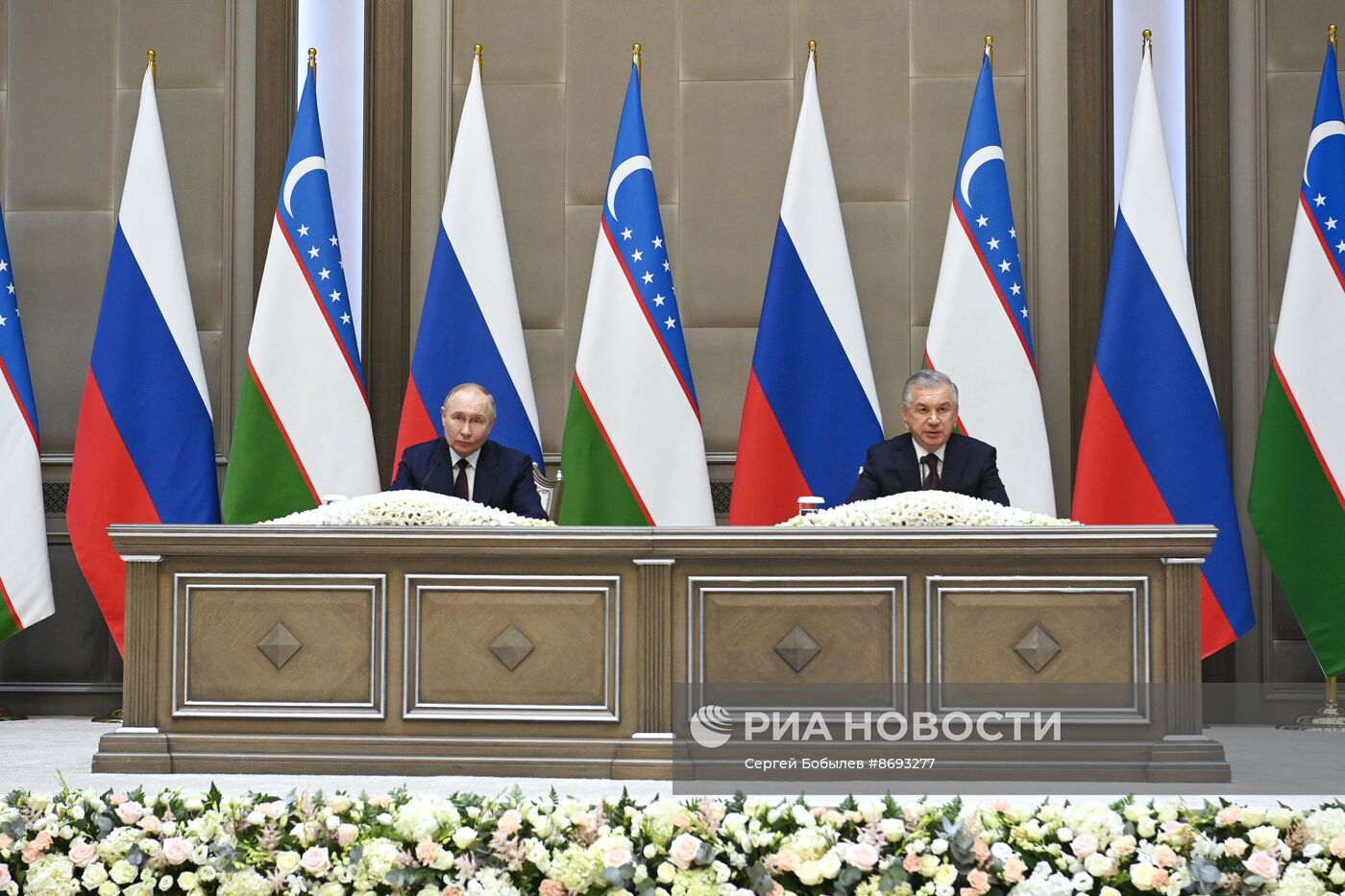 Рабочий визит президента Владимира Путина в Узбекистан. День второй