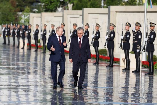 Рабочий визит президента Владимира Путина в Узбекистан. День второй