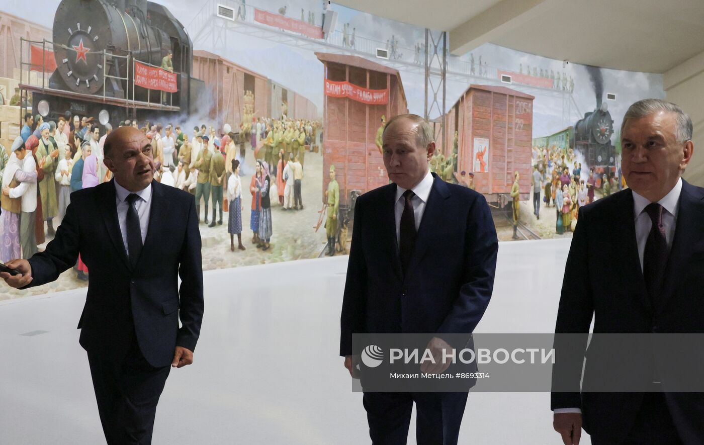 Рабочий визит президента Владимира Путина в Узбекистан. День второй