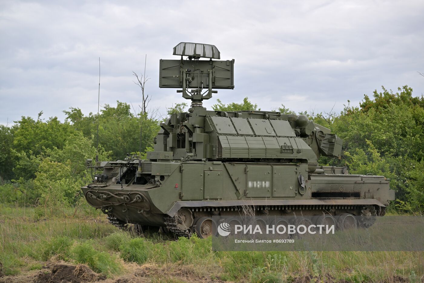 Боевое дежурство ЗРК "Тор-М2" ЦВО в зоне спецоперации