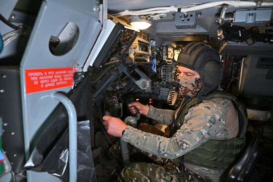 Боевое дежурство ЗРК "Тор-М2" ЦВО в зоне спецоперации