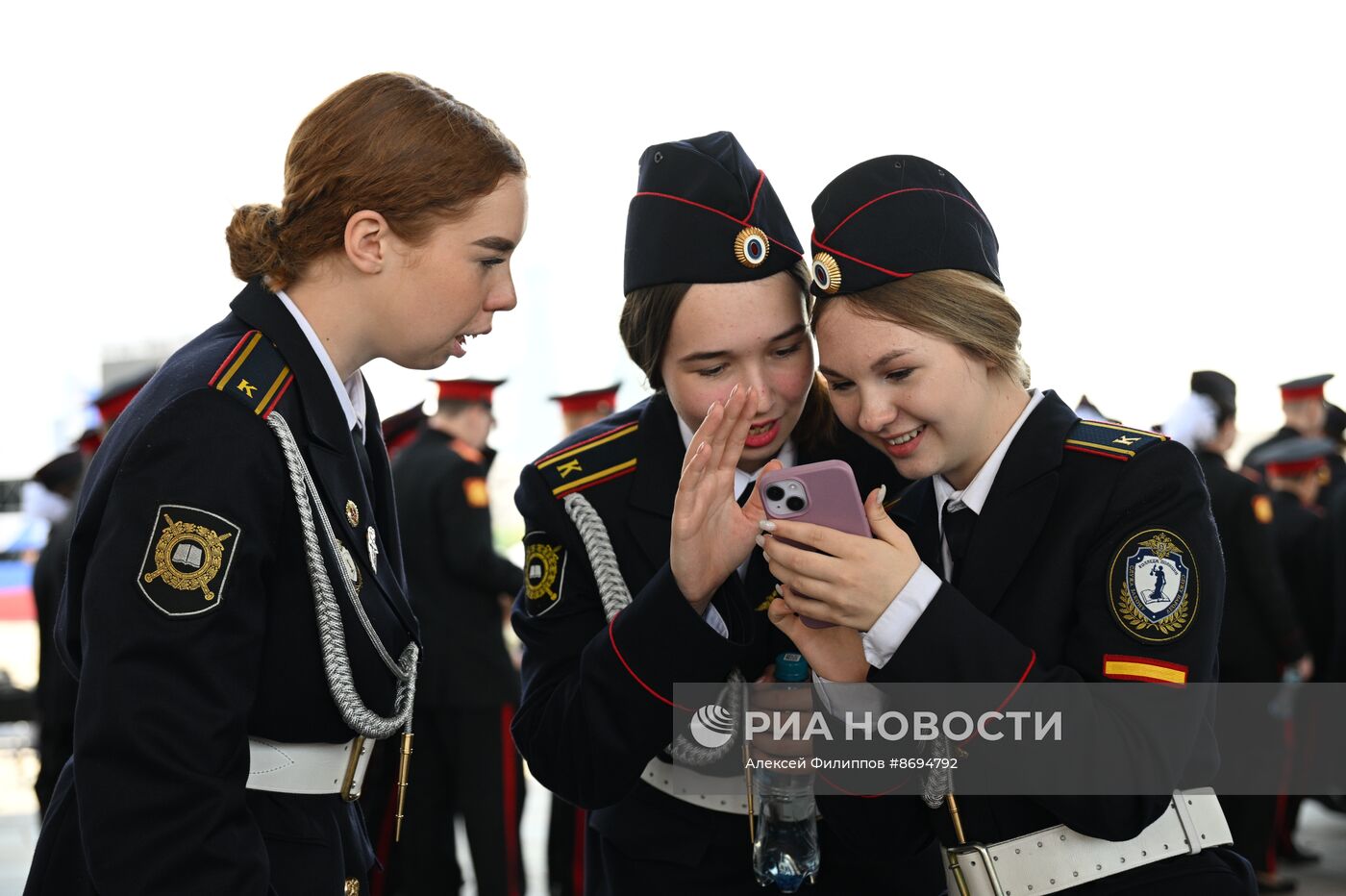 Парад кадетского движения города Москвы "Не прервется связь поколений"