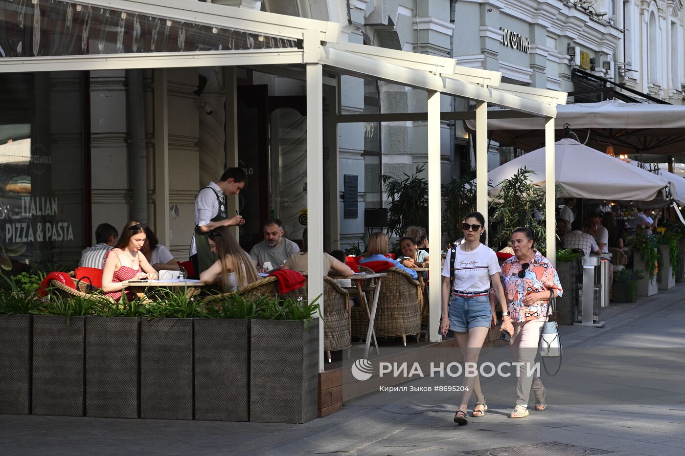 Отдых на летних верандах в Москве