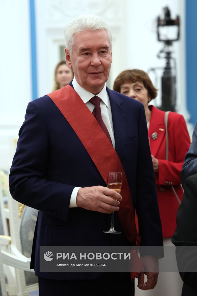 Президент Владимир Путин вручил высшие государственные награды РФ