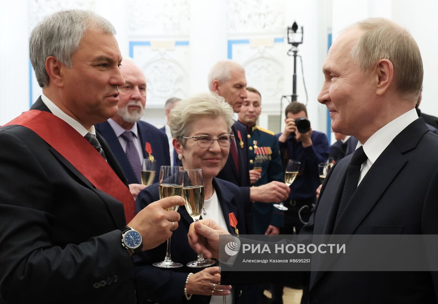 Президент Владимир Путин вручил высшие государственные награды РФ