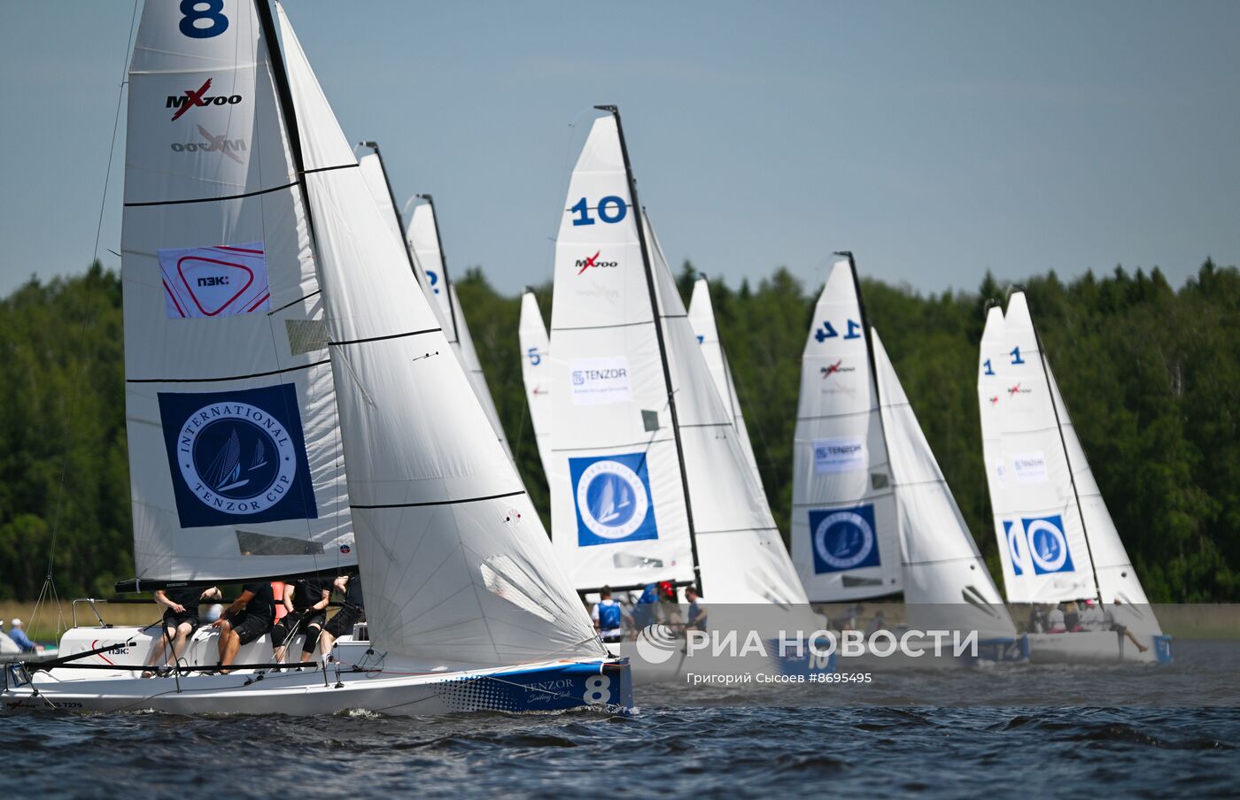 Международный парусный турнир Tenzor в Подмосковье