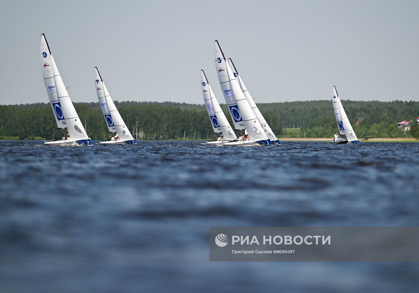 Международный парусный турнир Tenzor в Подмосковье