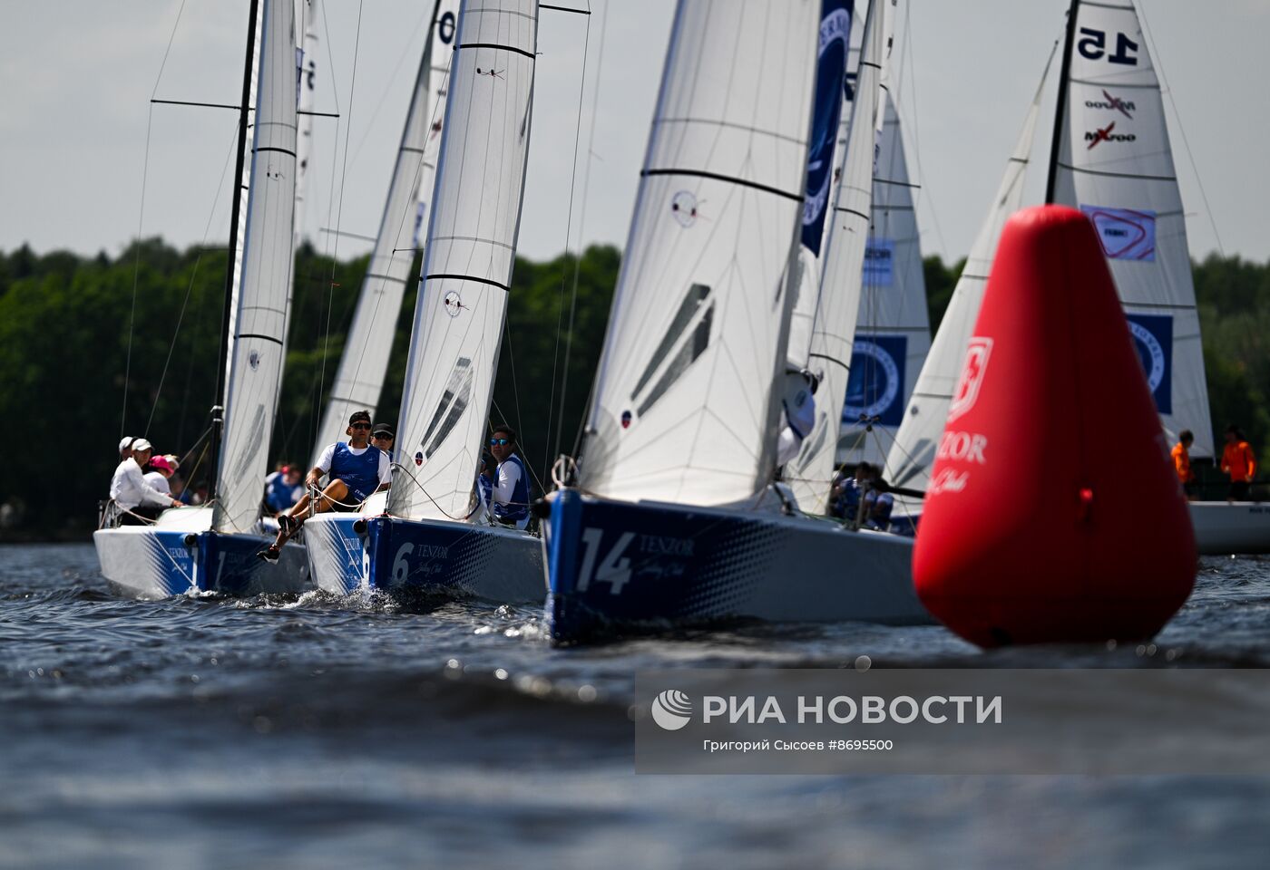 Международный парусный турнир Tenzor в Подмосковье