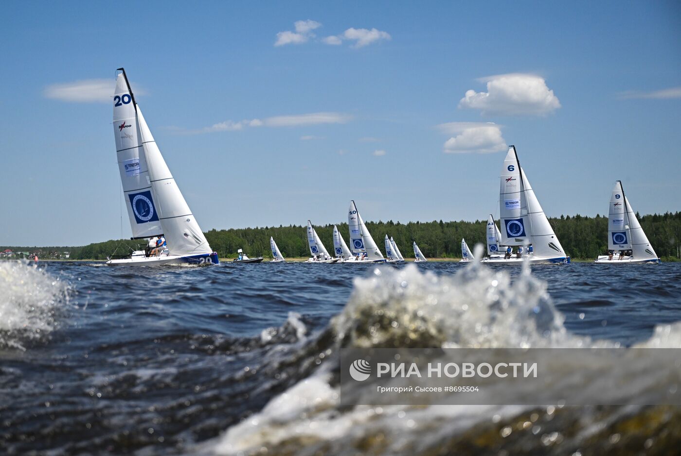 Международный парусный турнир Tenzor в Подмосковье
