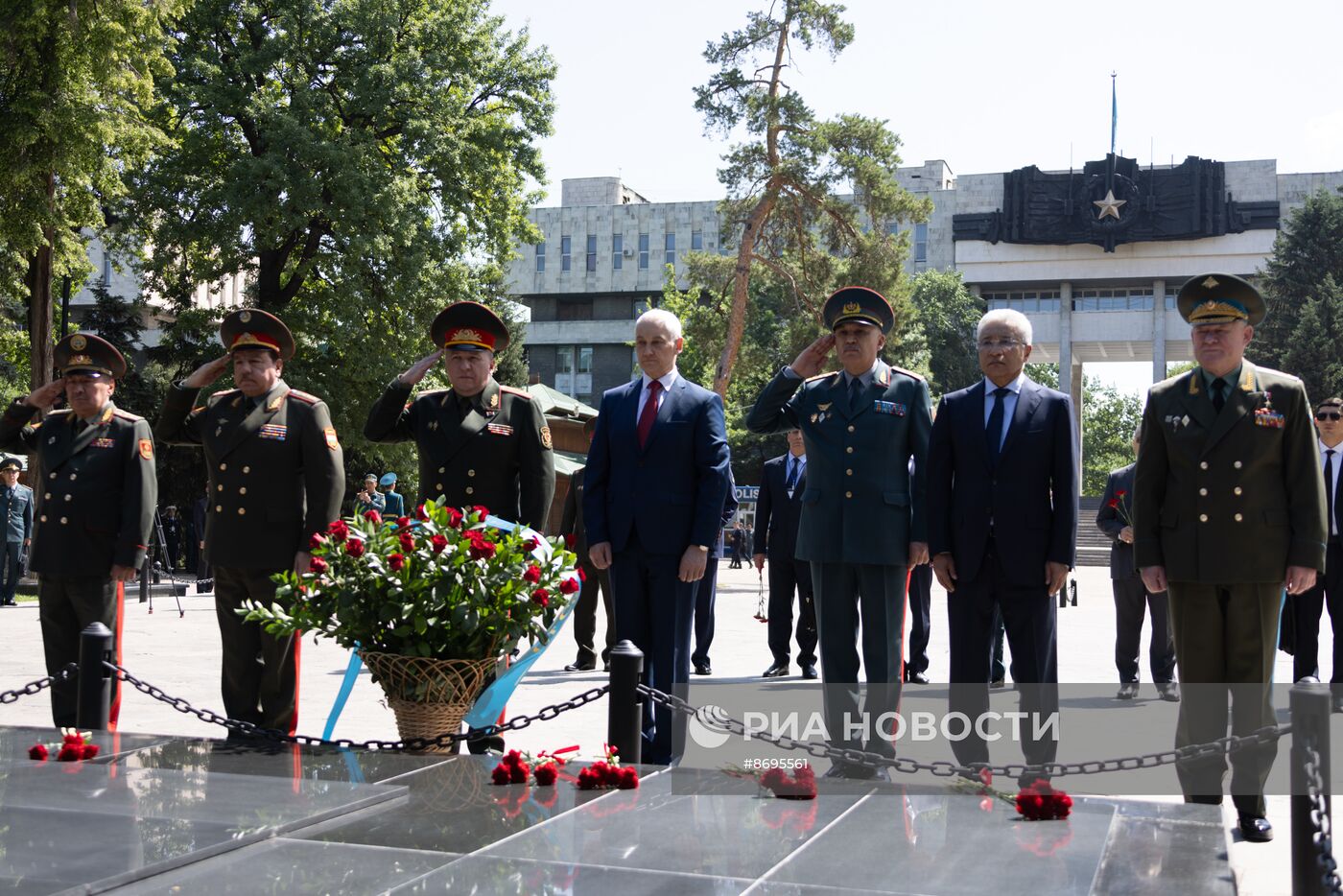 Рабочий визит министра обороны РФ А. Белоусова в Казахстан