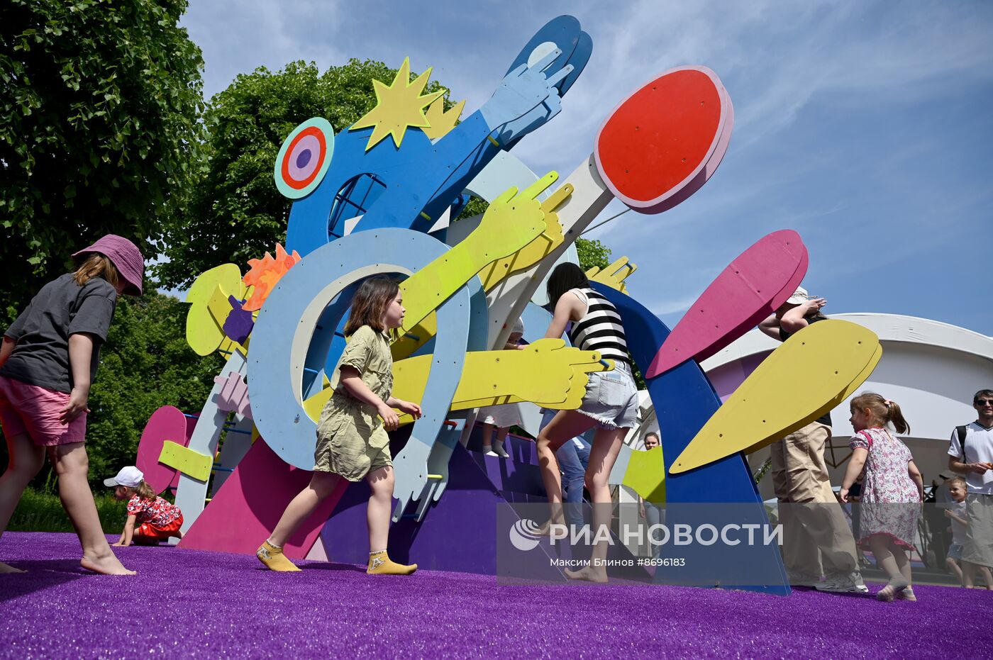 Второй московский детский фестиваль искусств "Небо"