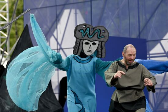 Второй московский детский фестиваль искусств "Небо" 