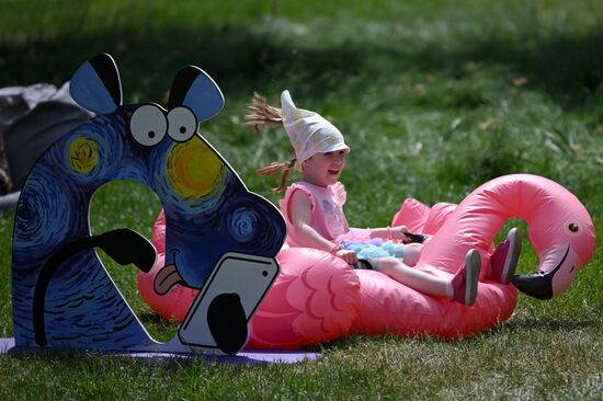 Второй московский детский фестиваль искусств "Небо" 