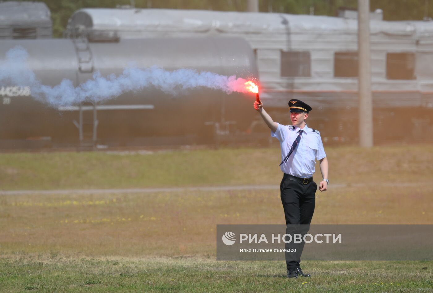 Учения МЧС России на территории Ногинского спасательного центра