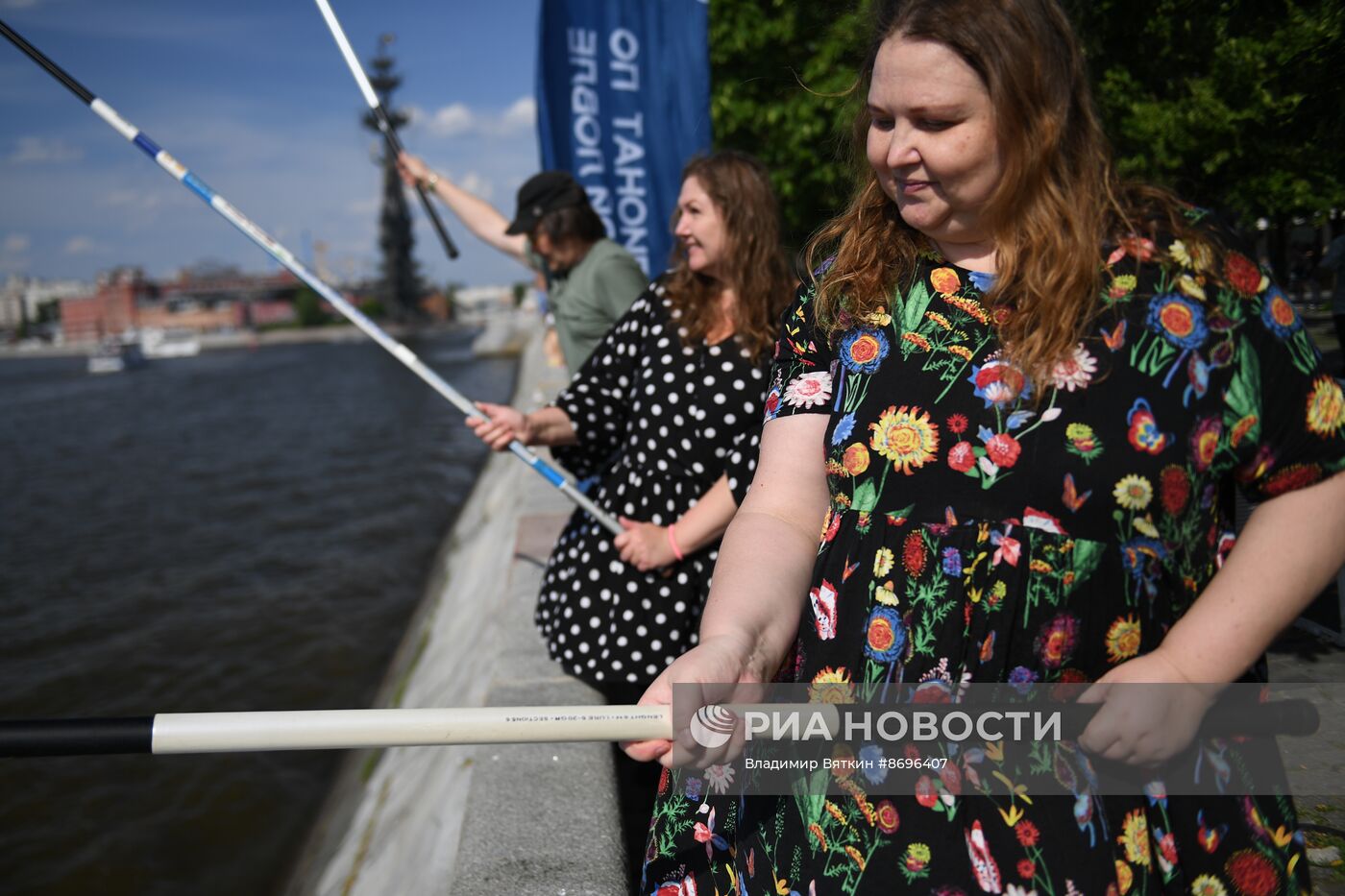 Чемпионат по рыбалке в рамках фестиваля "Москва - на волне. Рыбная неделя"