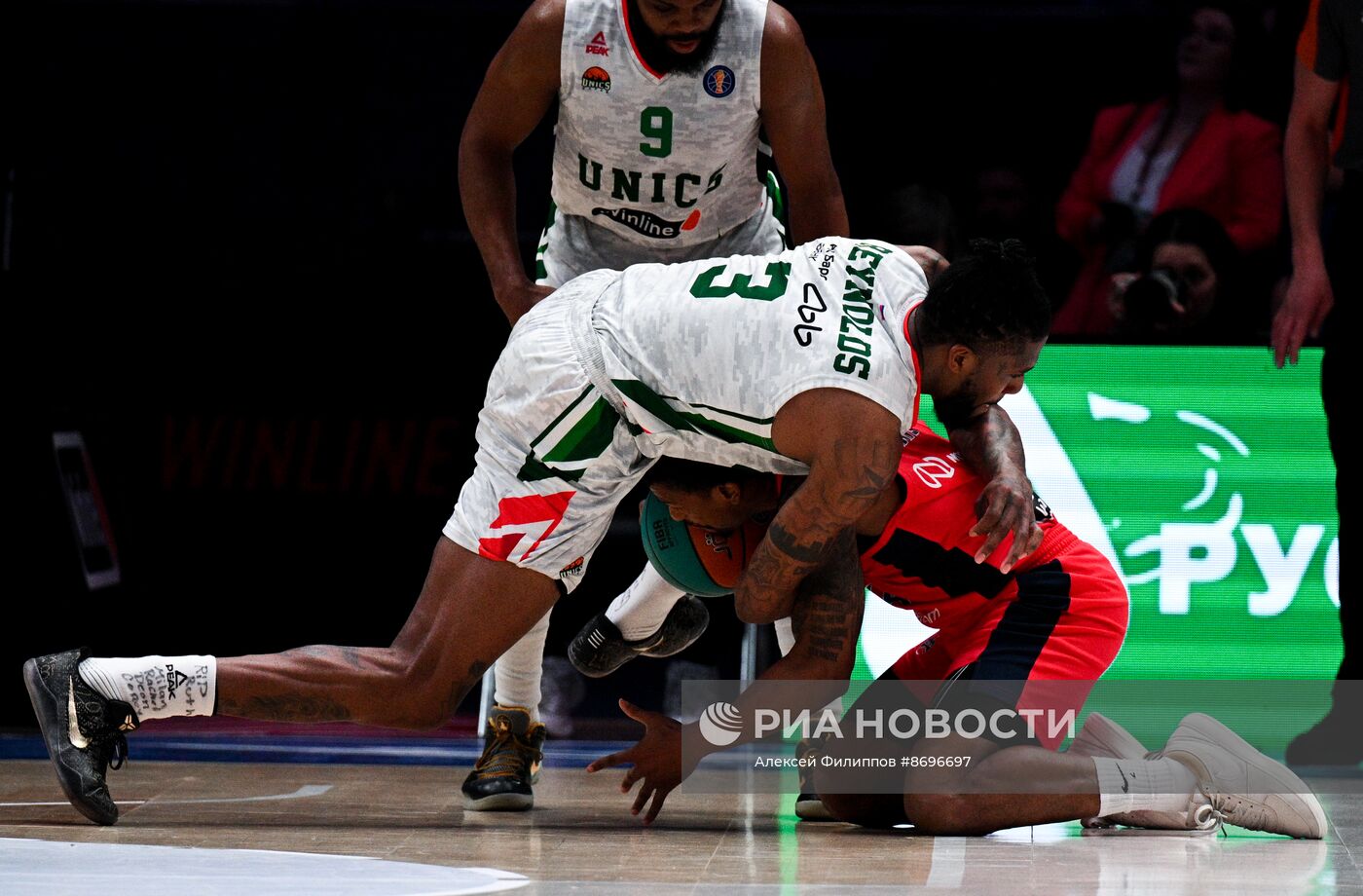 Баскетбол. Единая лига ВТБ. Матч ЦСКА -"УНИКС"