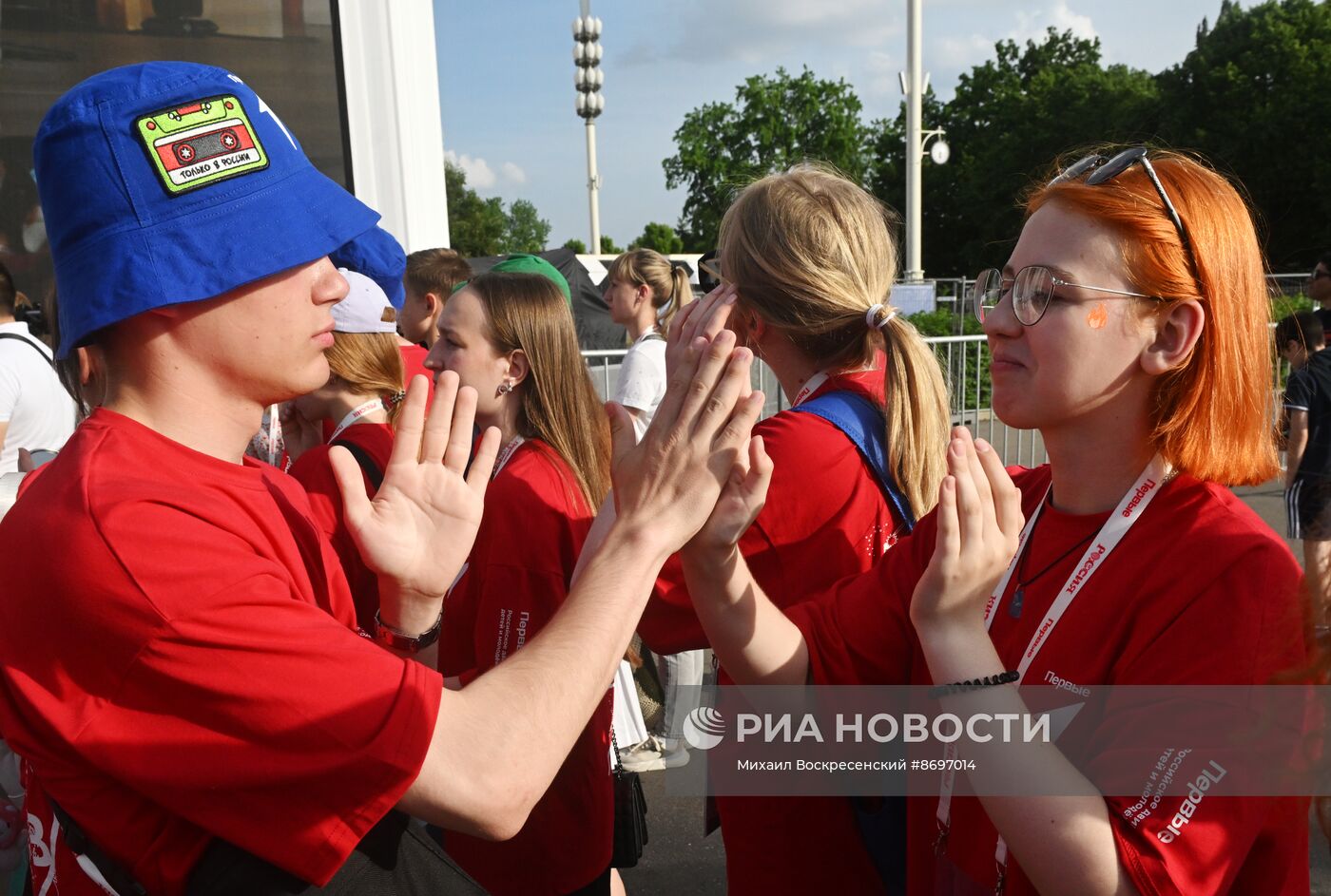 Выставка "Россия". Церемония закрытия Международного фестиваля детства и юности "Фестиваль Движения Первых"