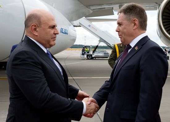 Визит премьер-министра Михаила Мишустина в Белоруссию