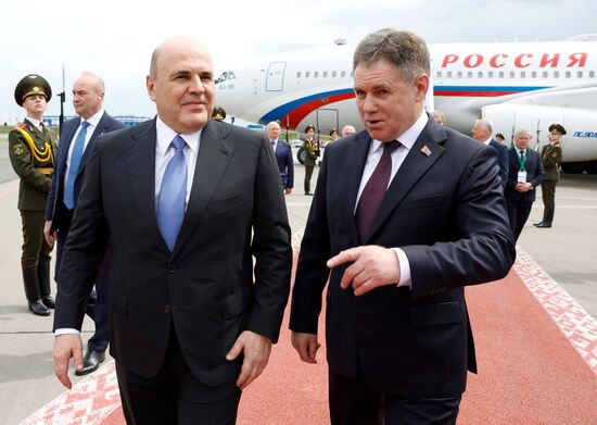 Визит премьер-министра Михаила Мишустина в Белоруссию