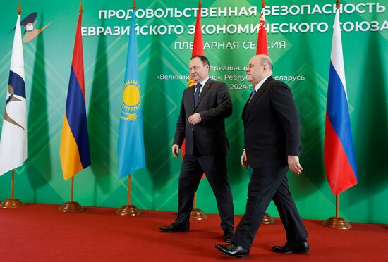Визит премьер-министра Михаила Мишустина в Белоруссию