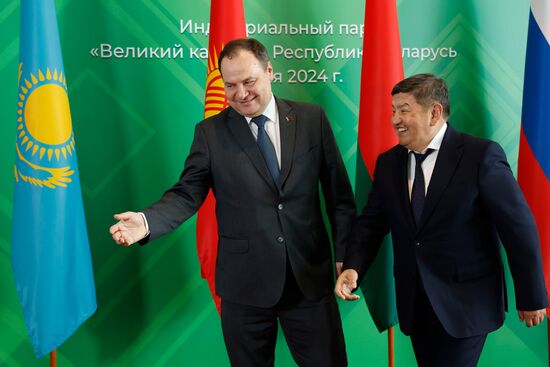 Визит премьер-министра Михаила Мишустина в Белоруссию