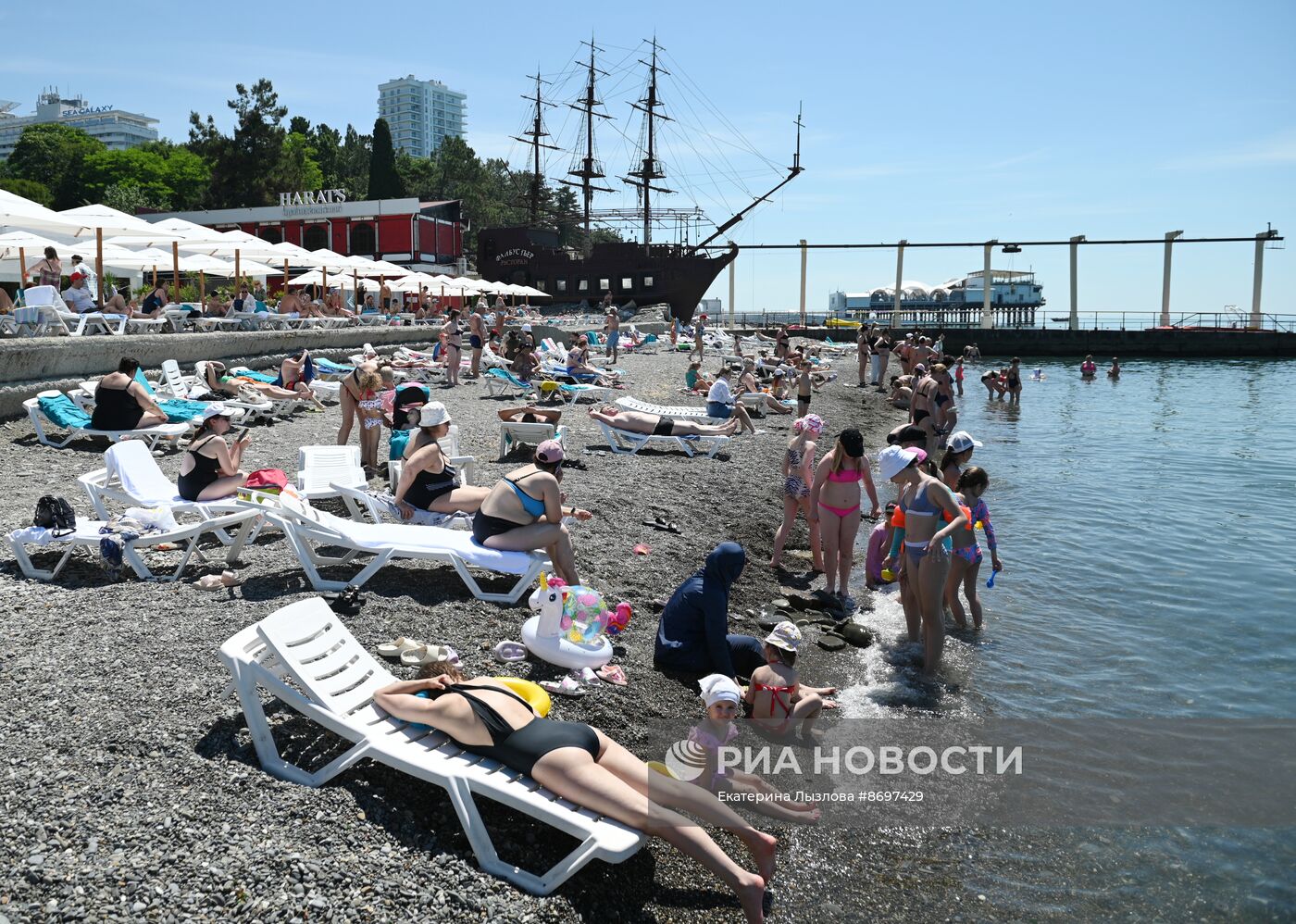 Старт пляжного сезона в Сочи