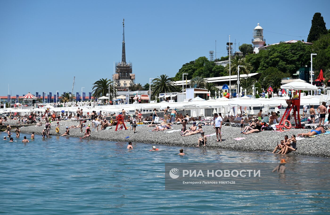 Старт пляжного сезона в Сочи