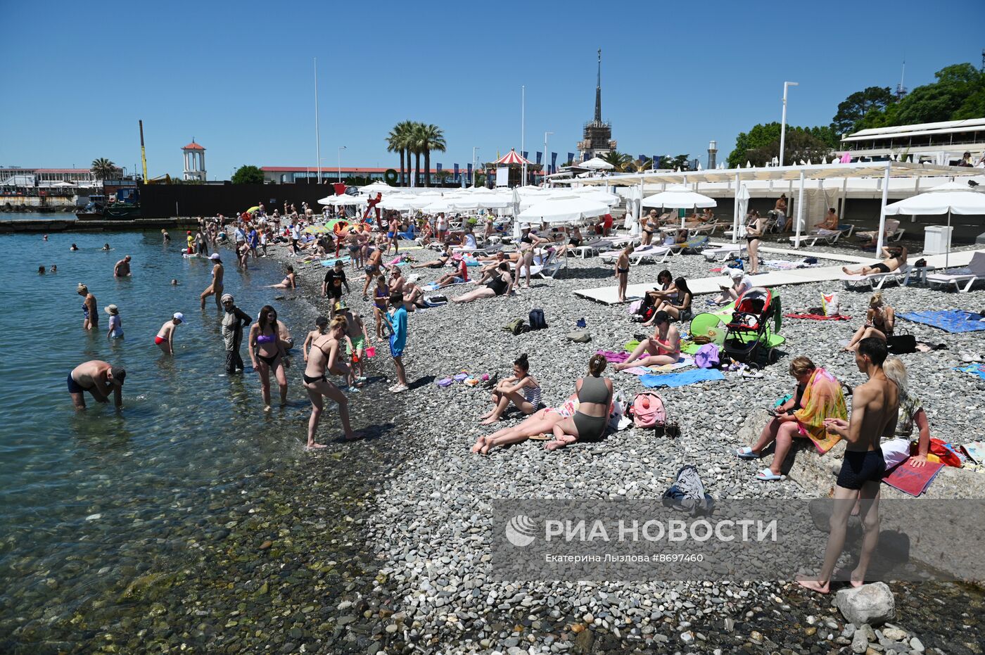 Старт пляжного сезона в Сочи