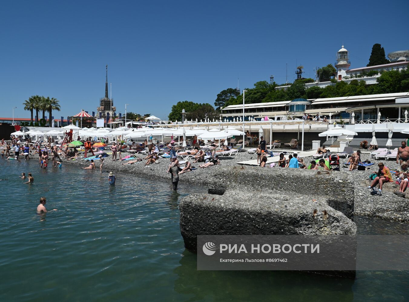 Старт пляжного сезона в Сочи