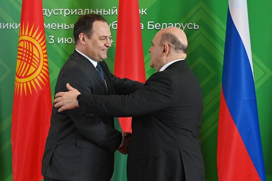 Визит премьер-министра Михаила Мишустина в Белоруссию