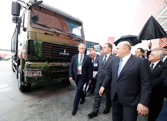 Визит премьер-министра Михаила Мишустина в Белоруссию