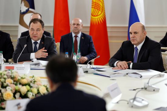 Визит премьер-министра Михаила Мишустина в Белоруссию