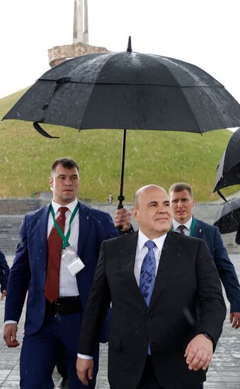 Визит премьер-министра Михаила Мишустина в Белоруссию