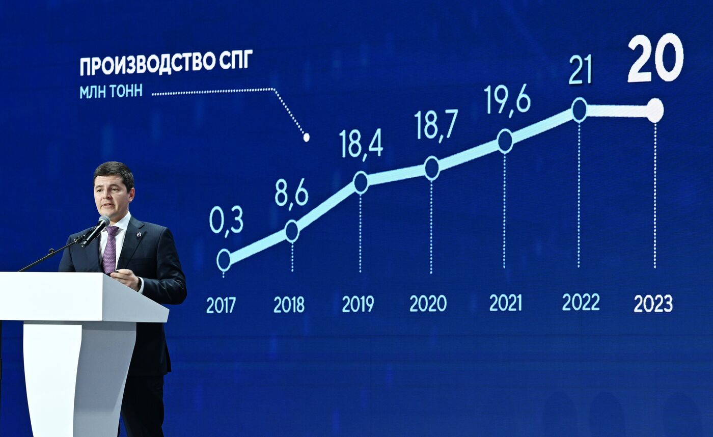 Выставка "Россия". Пленарная сессия: "Пространство будущего: Уральско-Сибирский макрорегион"