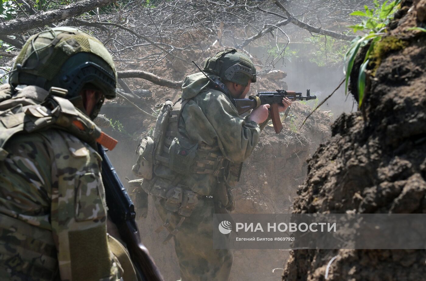 Подготовка штурмовых подразделений группировки войск Запад