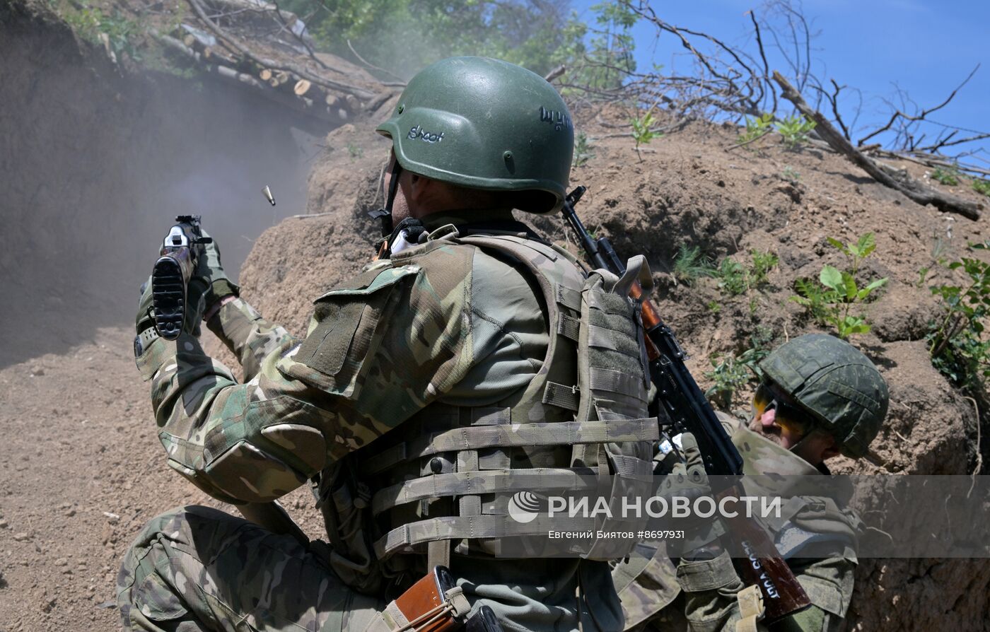 Подготовка штурмовых подразделений группировки войск Запад