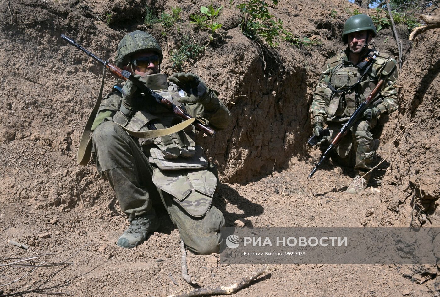 Подготовка штурмовых подразделений группировки войск Запад