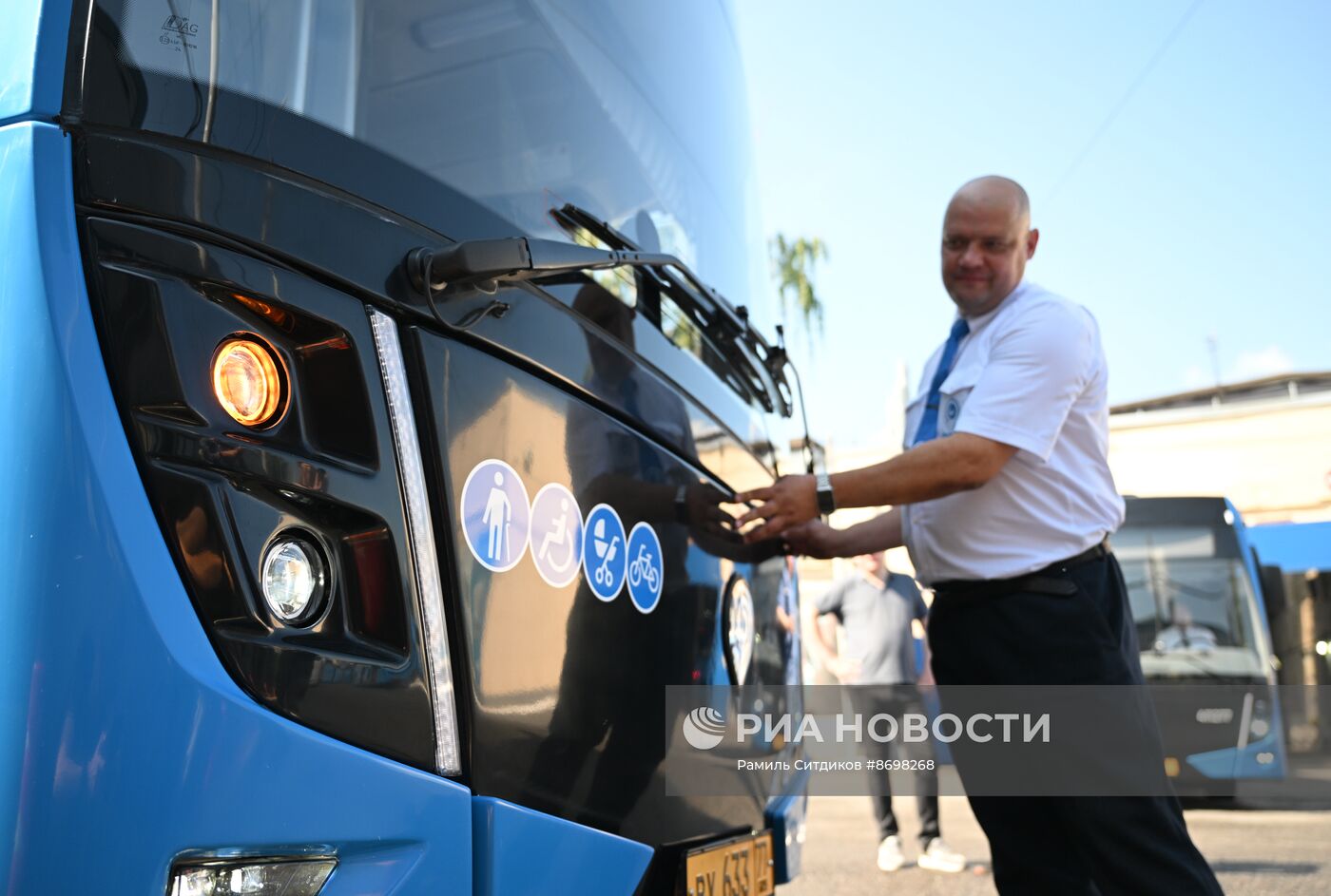 Презентация электробуса в обновленном дизайне