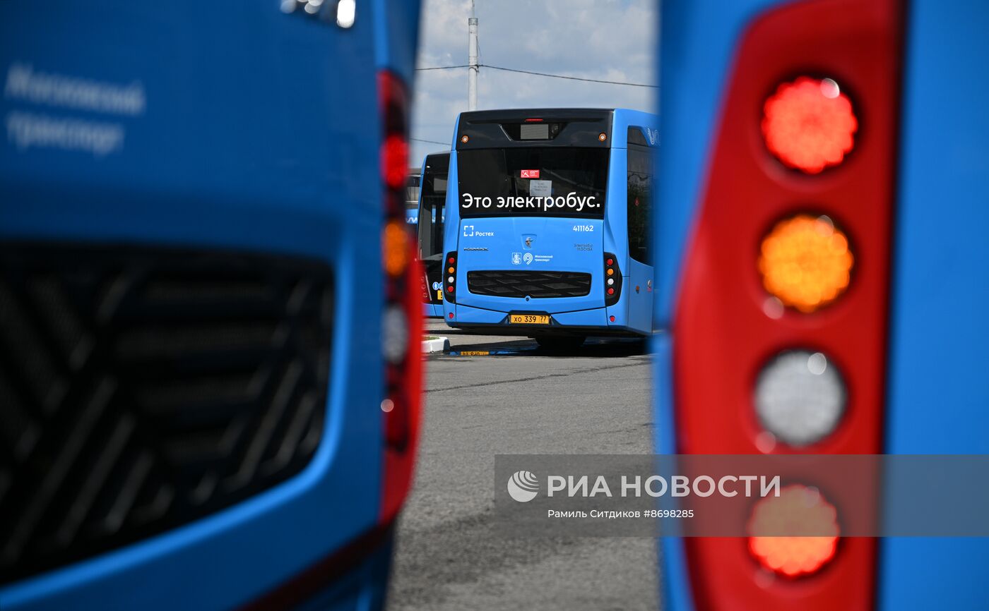 Презентация электробуса в обновленном дизайне