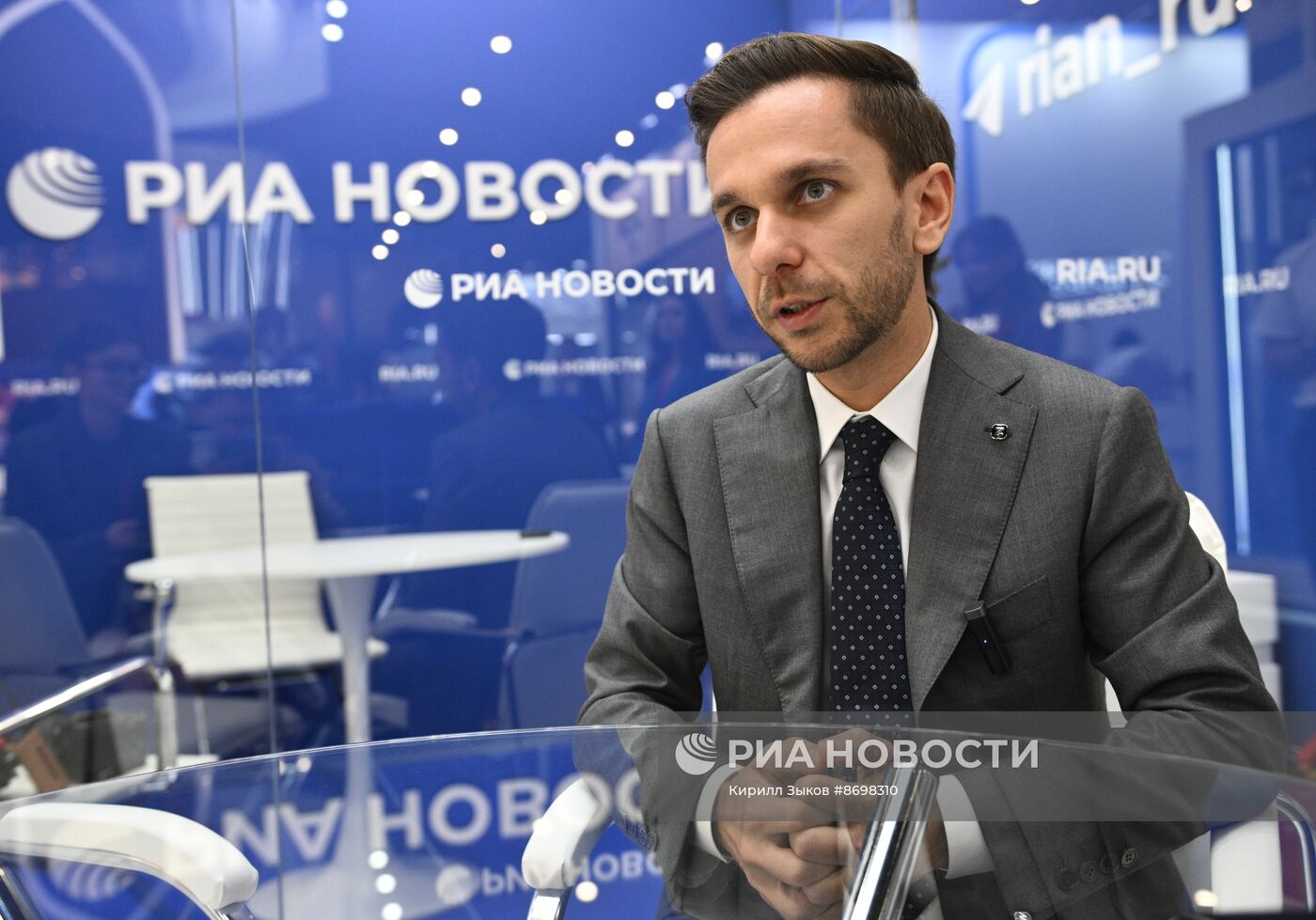 ПМЭФ-2024. Стенд РИА Новости 