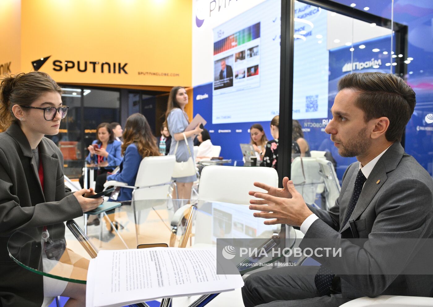 ПМЭФ-2024. Стенд РИА Новости