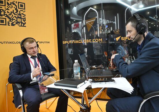 ПМЭФ-2024. Студия радио Sputnik