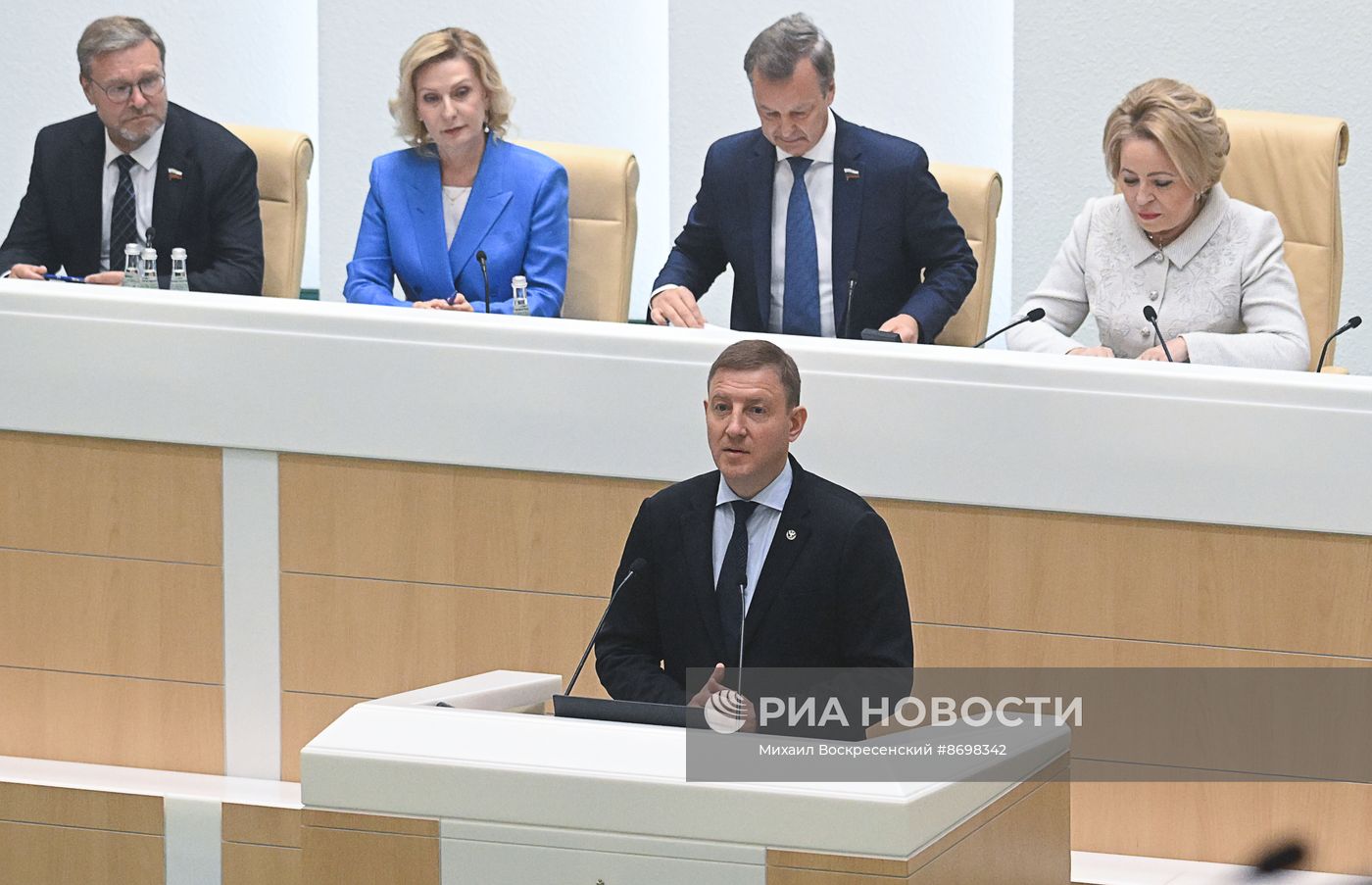 Заседание Совета Федерации РФ