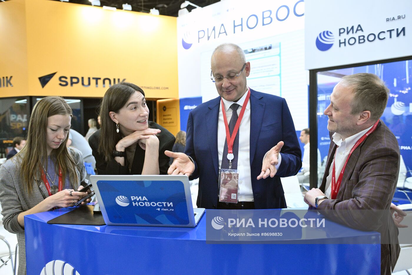 ПМЭФ-2024. Стенд РИА Новости