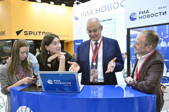 ПМЭФ-2024. Стенд РИА Новости 