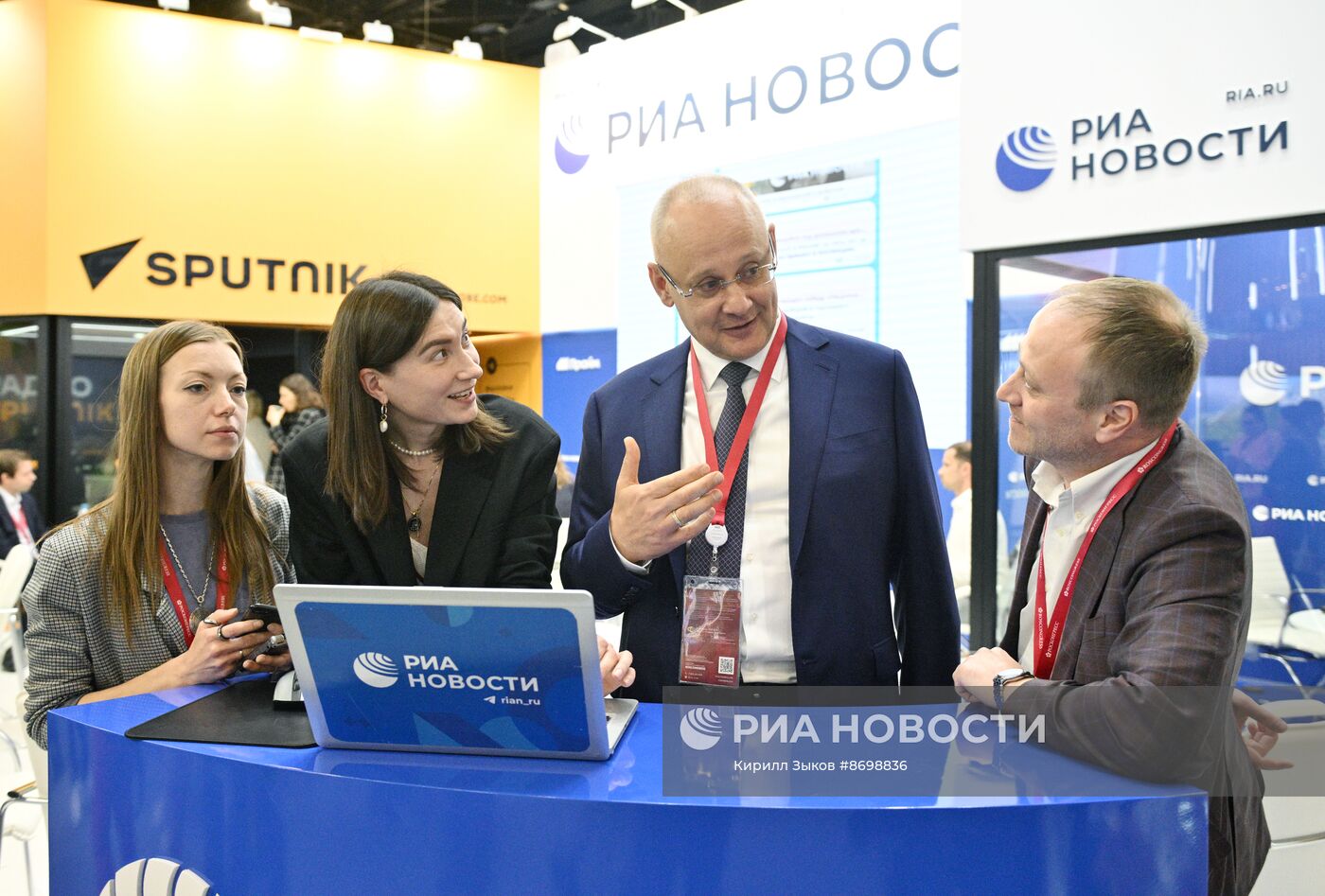 ПМЭФ-2024. Стенд РИА Новости