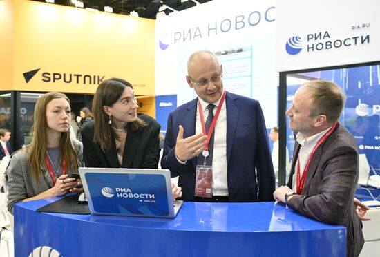 ПМЭФ-2024. Стенд РИА Новости 