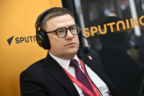 ПМЭФ-2024. Студия радио Sputnik